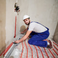 What type of work is most generally included under plumbing?