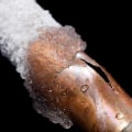 How do you handle frozen pipes?