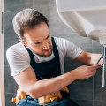 What are safety precautions in plumbing?