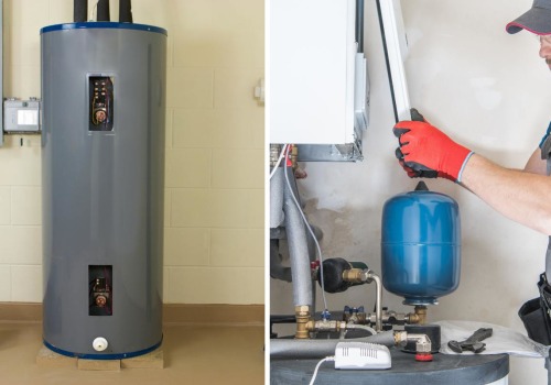 What is included on preventive maintenance on a hot-water heater?