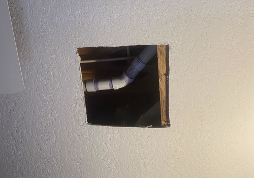 Do plumbers fix the holes they make?