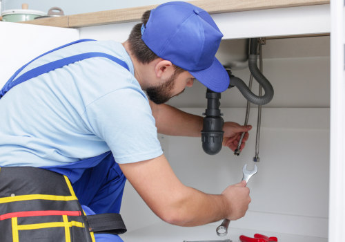 What are the safety precautions you must take when making home plumbing repairs?