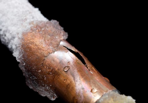 How do you handle frozen pipes?