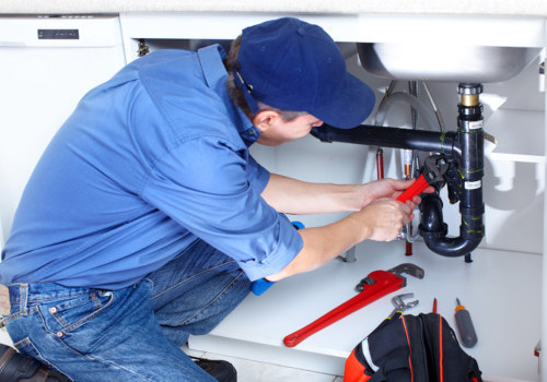 What does the plumber do?