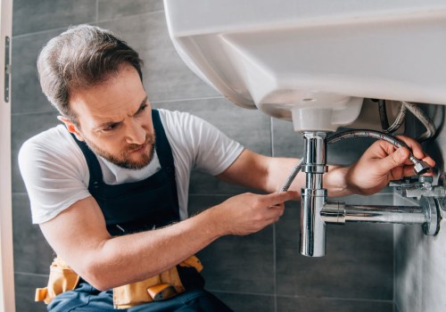 What are safety precautions in plumbing?