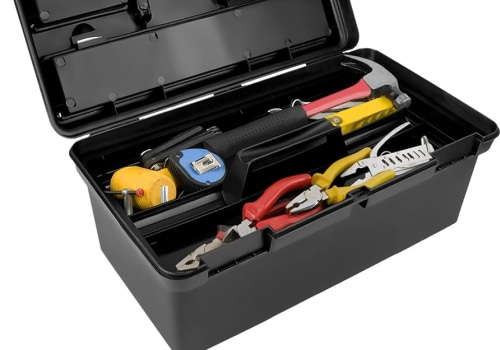 What are the 3 basic parts of a toolbox?